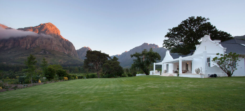 The Homestead, Banhoek Valley farm, Stellenbosch